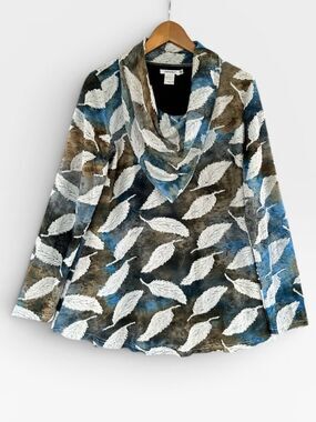 🎉5 for $45🎉Feratelli top blouse shirt size L